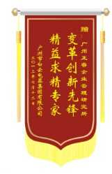 白云電氣集團(tuán)贈送正睿咨詢變革創(chuàng)新先鋒，精益求精專家錦旗