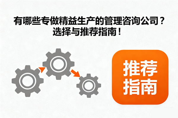 有哪些專(zhuān)做精益生產(chǎn)的管理咨詢公司？選擇與推薦指南！