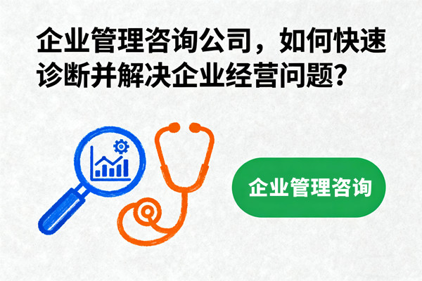 企業(yè)管理咨詢公司，如何快速診斷并解決企業(yè)經(jīng)營(yíng)問題？