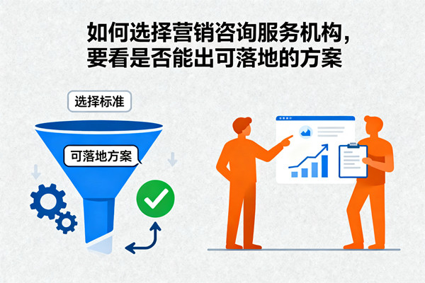 如何選擇營銷咨詢服務(wù)機構(gòu)，要看是否能出可落地的方案