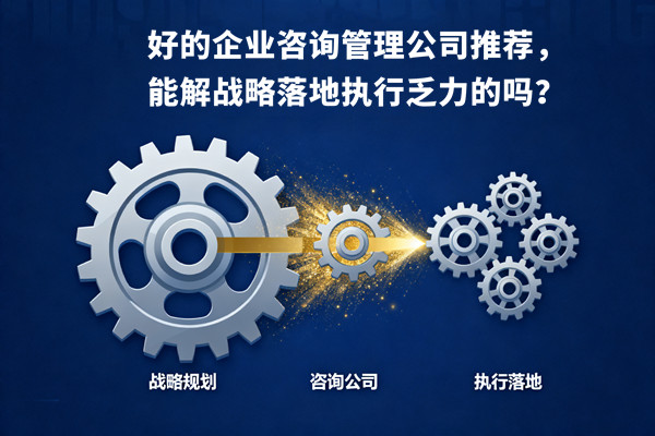 好的企業(yè)咨詢管理公司推薦，能解戰(zhàn)略落地執(zhí)行乏力的嗎？